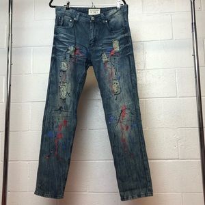 Splatter Art Jeans